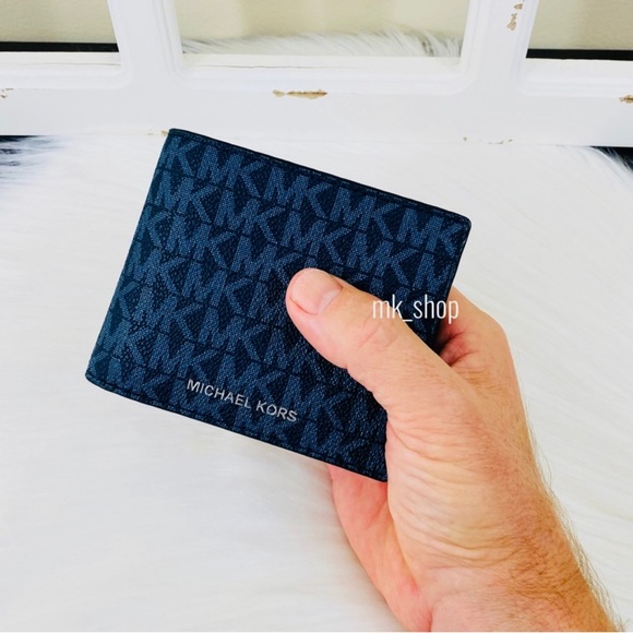 Michael Kors Cooper Billfold Men’s Wallet w/Coin Pocket - Picture 1 of 15